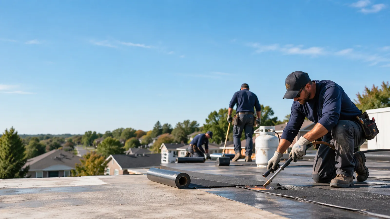 Flat Roof Leak Repair providers in Jeffersonville, IN
